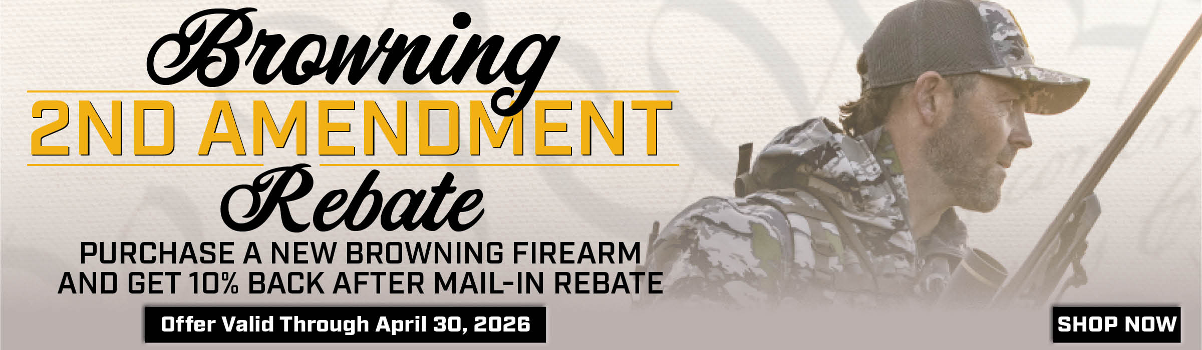 Browning Firearms 2nd Amendment Rebate